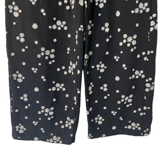 Jessica Simpson Girls Outfit Set Medium Daisy Flower Pattern Pants Crop Top Kids - Picture 11 of 12